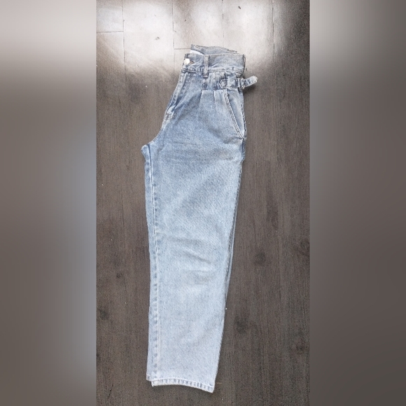 Acid Wash Straight Leg Jean - Picture 6 of 12